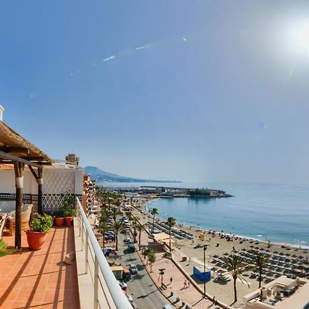 Holidays2Fuengirola Duplex With Stunning Sea View, Terraces,1St Line Beside Port Esterno foto