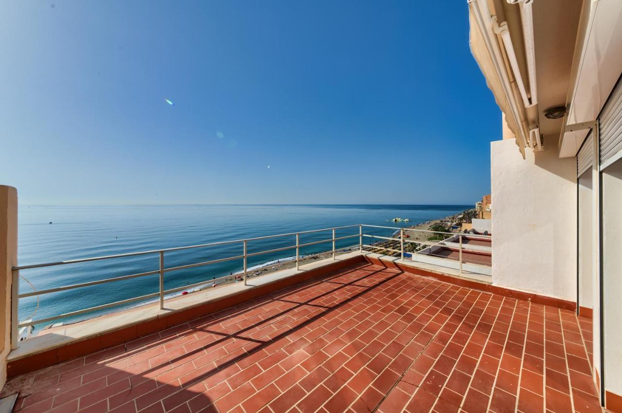 Holidays2Fuengirola Duplex With Stunning Sea View, Terraces,1St Line Beside Port Esterno foto